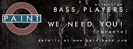 bassist wanted